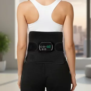 vibration back massager, vibration massager, red light therapy massager