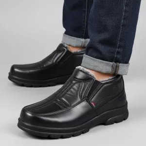 mens winter shoes, casual snow boots, non slip winter boots, mens snow boots, insulated winter boots