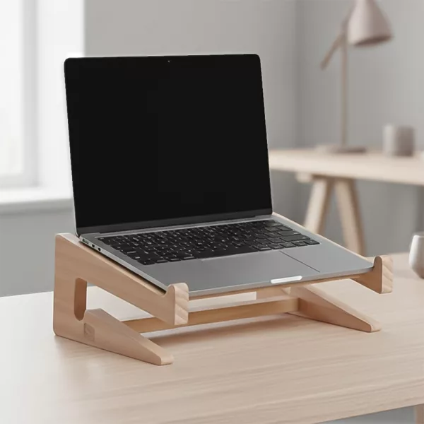 laptop stand, laptop holder, wooden laptop stand, laptop stand for desk