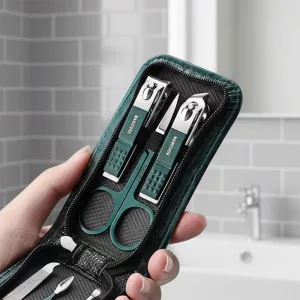 nail care tools, nail care set, 6 in 1 nail set, manicure tool set, nail grooming kit