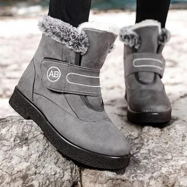 fur boots, plush shoes, winter boots, womens ankle boots, ankle boots