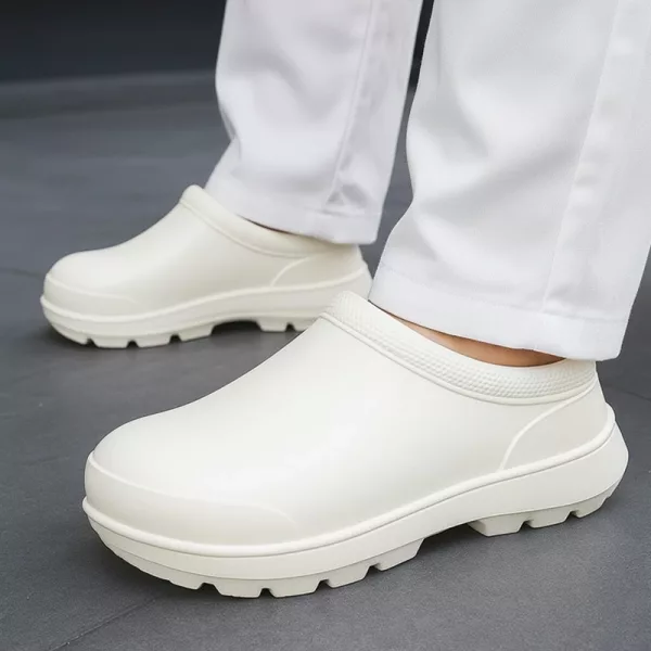 chef shoes, oil-proof shoes, non-slip slippers, kitchen shoes, chef crocs