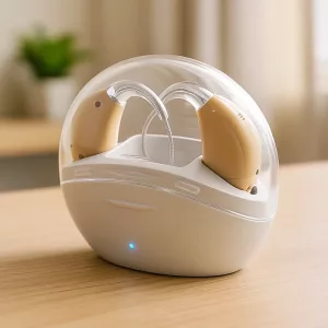 hearing aid, otc hearing aids, rechargeable hearing aid, hearing amplifier, digital hearing aid, ite hearing aid