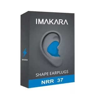 سدادات أذن صامتة للنوم لتقليل الضوضاء - أزرق