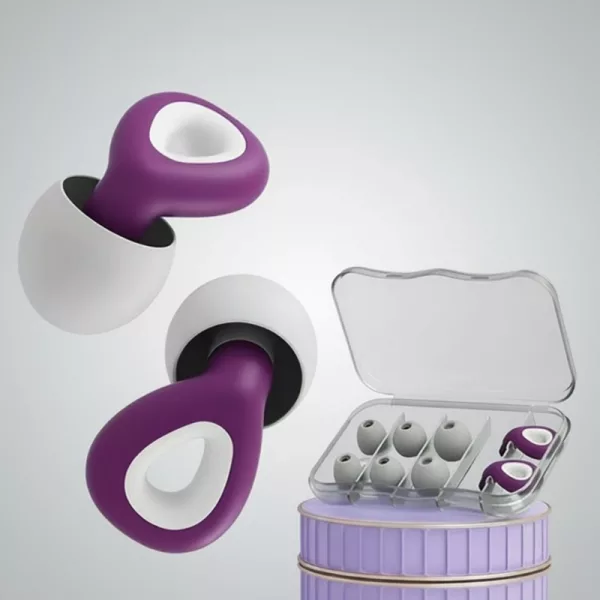 silicone earplugs, noise-cancelling earplugs